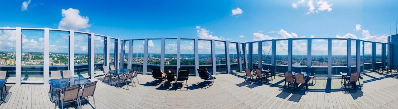Hanza Tower -M&M Luxury Apartment Щецин Экстерьер фото